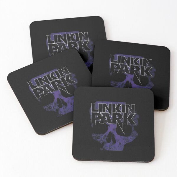 Item preview, Linkin Park Purple Skull Aesthetic Band Art designed and sold by NorthenStudio.