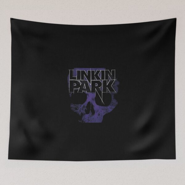 Item preview, Linkin Park Purple Skull Aesthetic Band Art designed and sold by NorthenStudio.