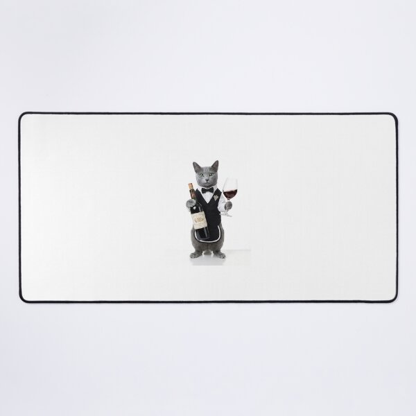 Item preview, Russian Blue Wine Sommelier designed and sold by PictoVibe.