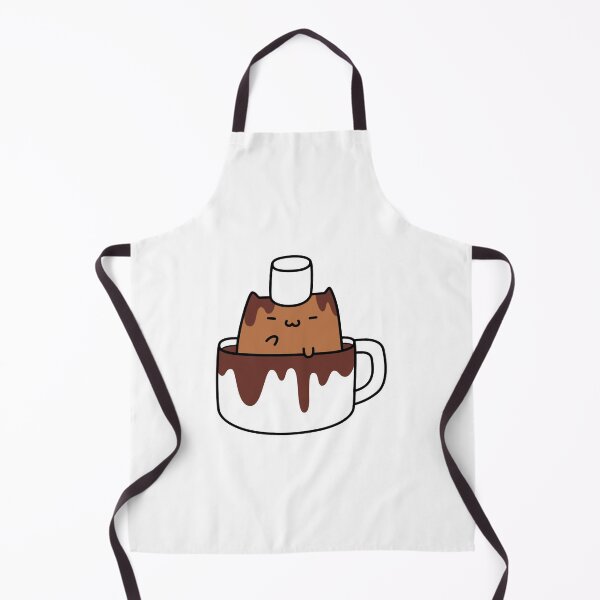 Item preview, Smores Cat Cute Kawaii Marshmallow Chocolate Pastry Art designed and sold by RobotDanceBat.