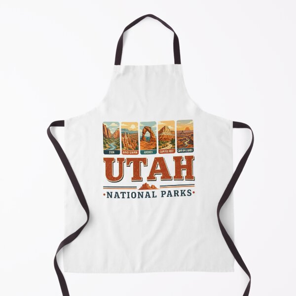 Item preview, Utah National Parks Arches Bryce Canyon Zion Capitol Reef designed and sold by lorna-saway.