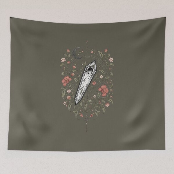 Item preview, Wild Bloom Botanical Crystal Floral Art designed and sold by StoneOak.