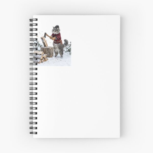Item preview, Norwegian Forest Cat Lumberjack designed and sold by PictoVibe.