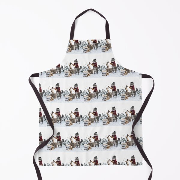 Item preview, Norwegian Forest Cat Lumberjack designed and sold by PictoVibe.
