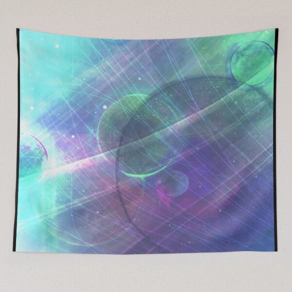 Item preview, "Floating Worlds, Floating Life" designed and sold by Spaceart9.