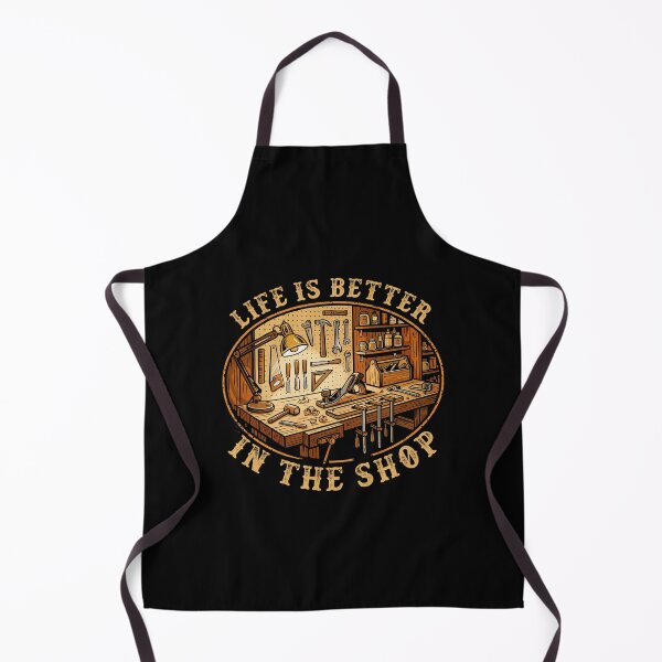 Item preview, Life Is Better In The Shop Woodworking Workshop designed and sold by suhairee-studio.