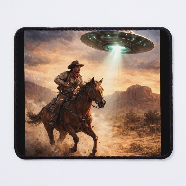 Item preview, UFO & Cowboy designed and sold by bernswell.