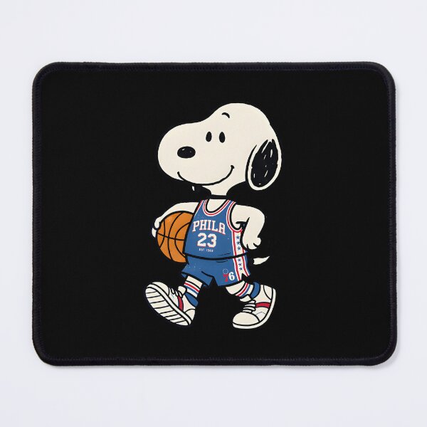 Item preview, Snoopy Lebrons James Philadelphia 76ers designed and sold by Nahkolahmom.
