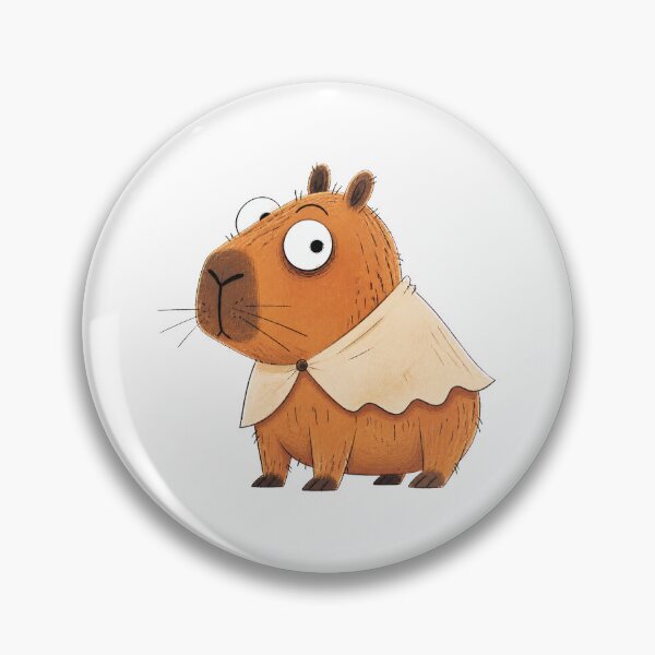 Item preview, Capybara's Little Ghost Cape designed and sold by The-Art-of-D.