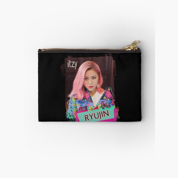 Item preview, ITZY Ryujin Pink Hair Plaid Jacket Poster designed and sold by Adi2009.