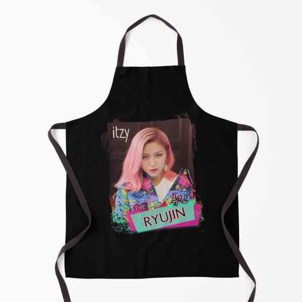 Item preview, ITZY Ryujin Pink Hair Plaid Jacket Poster designed and sold by Adi2009.
