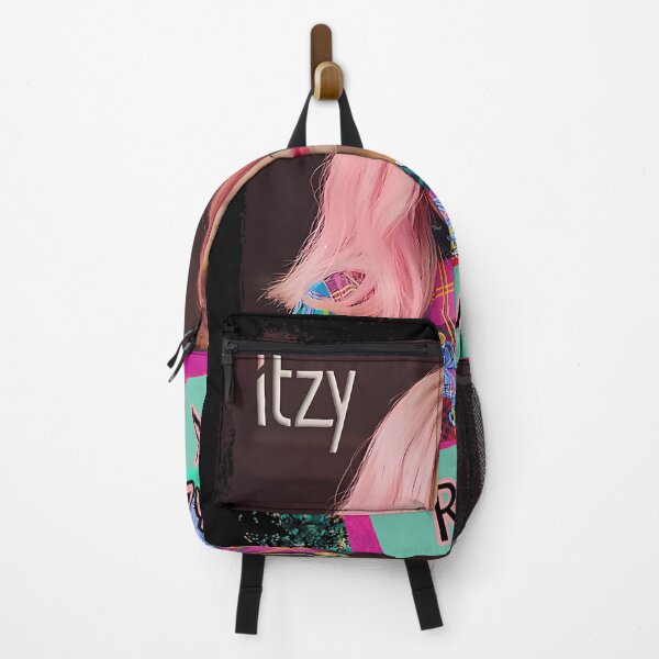 Item preview, ITZY Ryujin Pink Hair Plaid Jacket Poster designed and sold by Adi2009.