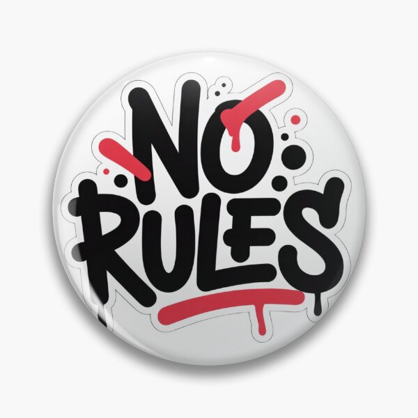 Item preview, No Rules Bold Graffiti Typography Art designed and sold by nova-bloom.