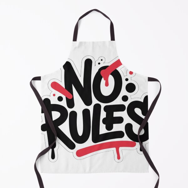 Item preview, No Rules Bold Graffiti Typography Art designed and sold by nova-bloom.