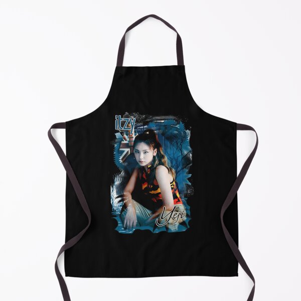 Item preview, ITZY Yeji Blue Grunge Abstract Poster designed and sold by Adi2009.