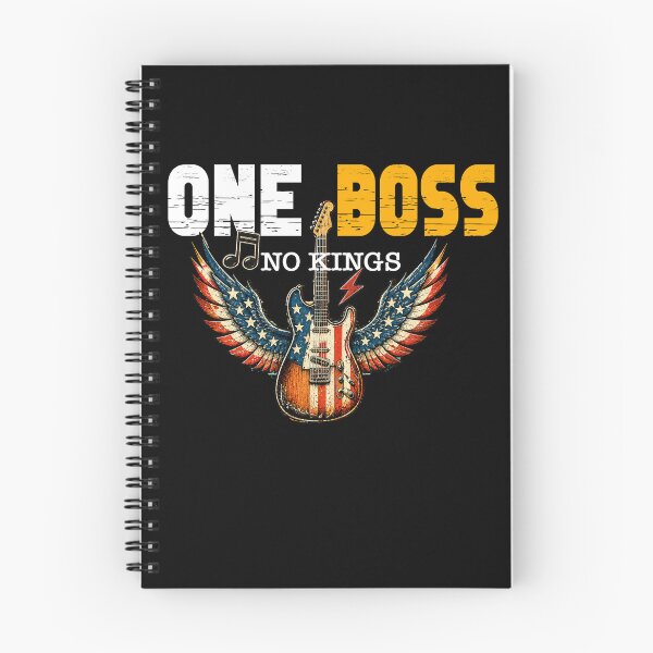 Item preview, One Boss No Kings Guitar Freedom Men Women designed and sold by QuiteOrbit.