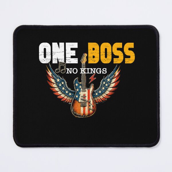 Item preview, One Boss No Kings Guitar Freedom Men Women designed and sold by QuiteOrbit.