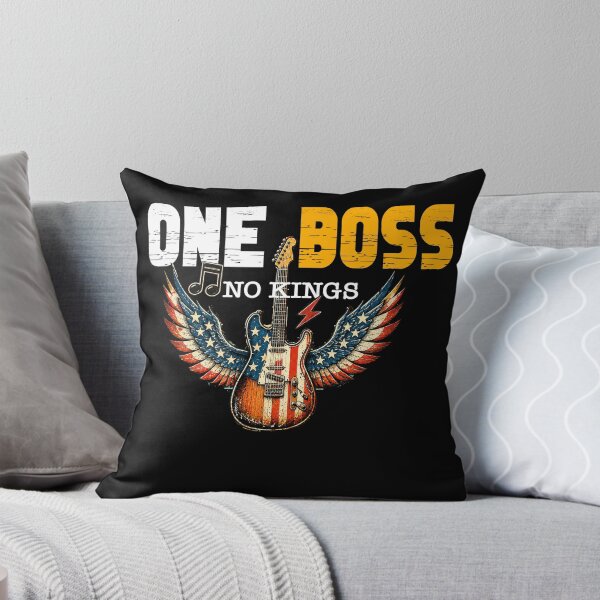 Item preview, One Boss No Kings Guitar Freedom Men Women designed and sold by QuiteOrbit.