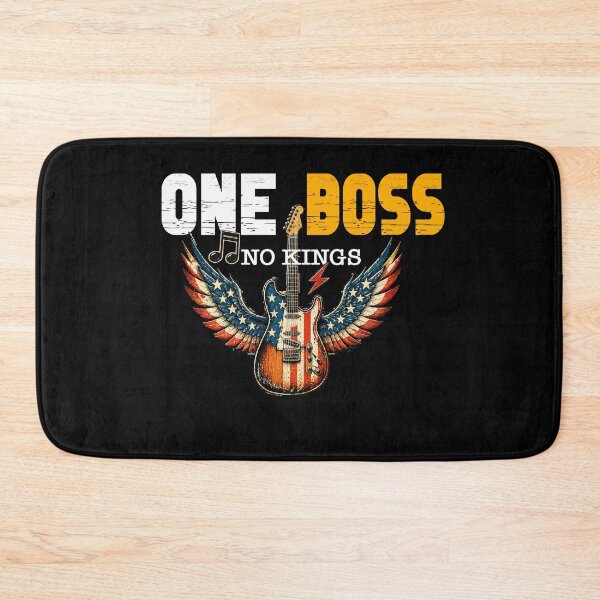 Item preview, One Boss No Kings Guitar Freedom Men Women designed and sold by QuiteOrbit.