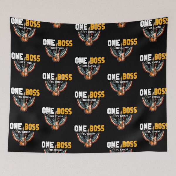 Item preview, One Boss No Kings Guitar Freedom Men Women designed and sold by QuiteOrbit.