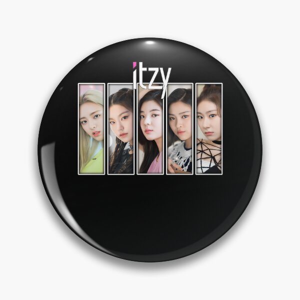 Item preview, ITZY Band Members Black Frame Portrait Poster designed and sold by Adi2009.