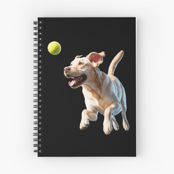 Item preview, Yellow Labrador Retriever chasing a ball Labrador Retriever designed and sold by Nahkolahmom.