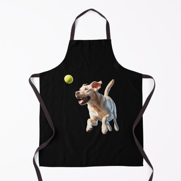 Item preview, Yellow Labrador Retriever chasing a ball Labrador Retriever designed and sold by Nahkolahmom.