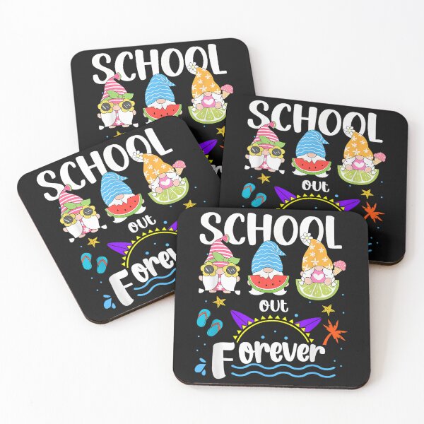 Item preview, School Out Forever Retired Teacher Gnome Summer Vacation designed and sold by LucindaLong ⭐⭐⭐⭐⭐(992).