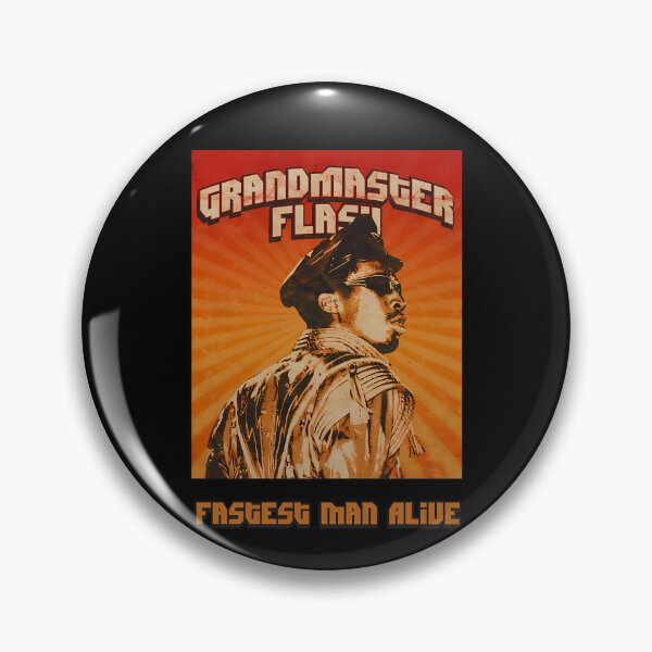 Item preview, Grandmaster Flash Old School Hip Hop Fastest Man Alive designed and sold by HipolitoStehr.
