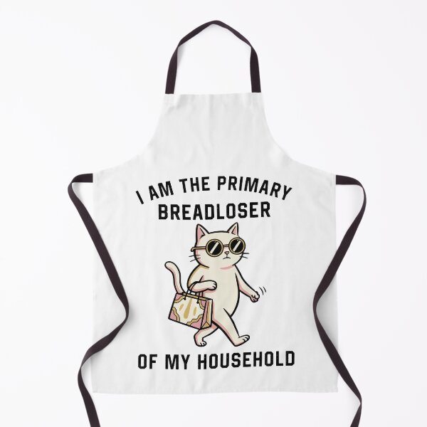 Item preview, I Am The Primary Breadloser Of My Household Cat Meme designed and sold by studio-ssaam.
