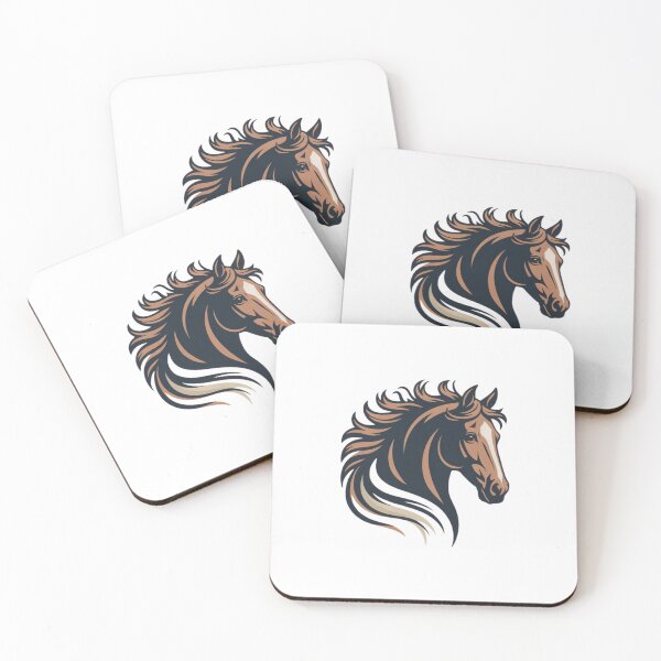 Item preview, Wild Stallion Horse Vector Portrait designed and sold by nova-bloom.