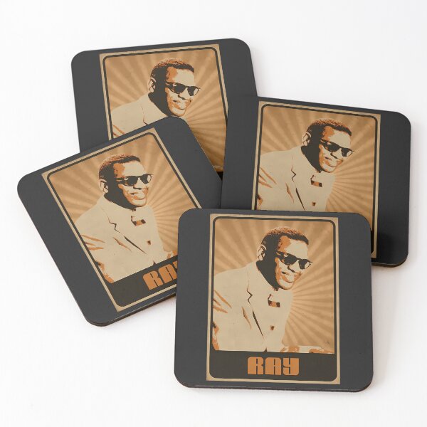 Item preview, Ray Charles Soul Music Legend Portrait designed and sold by HipolitoStehr.
