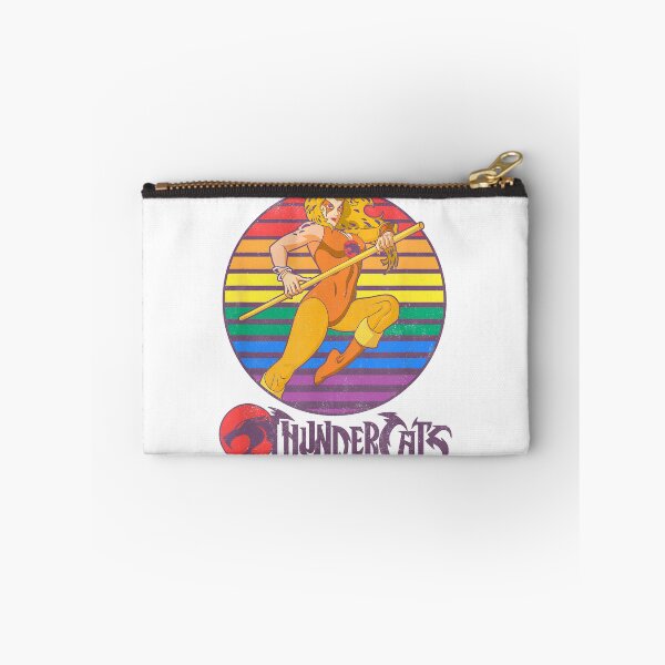 Item preview, Feline Heroes Cheetah Heroine Rainbow Sunset Poster designed and sold by huyongton.