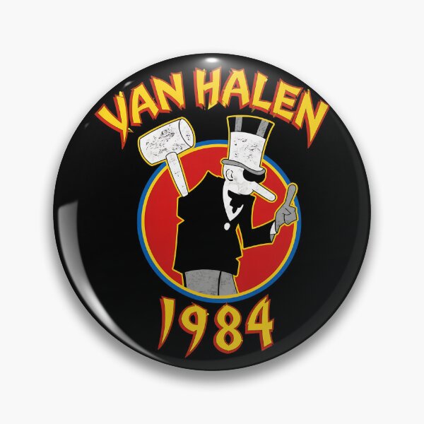 Item preview, Van Halen 1984 Cartoon Mallet designed and sold by HeavHeadDsgn.