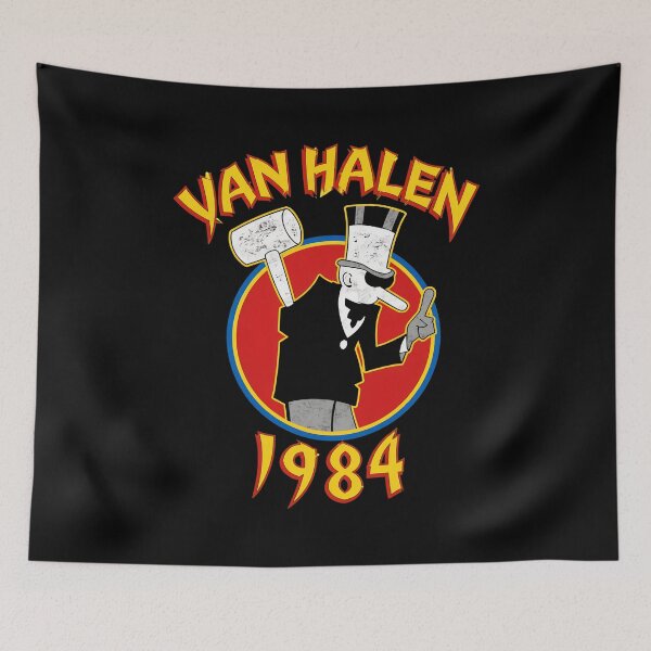 Item preview, Van Halen 1984 Cartoon Mallet designed and sold by HeavHeadDsgn.