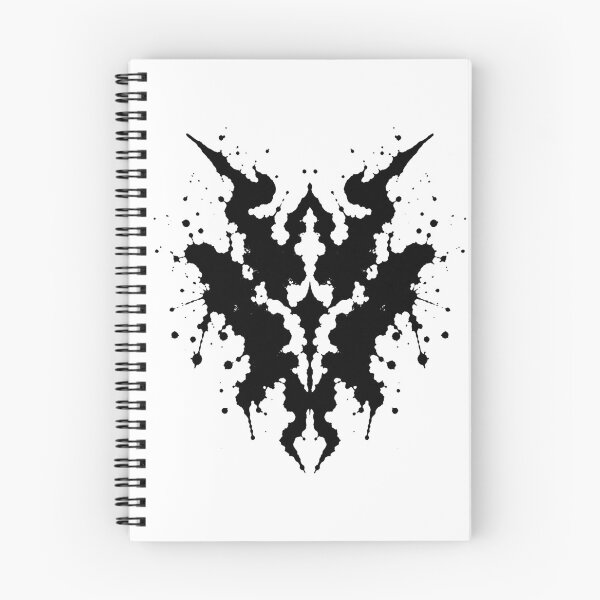Item preview, Rorschach Inkblot – Symmetrical Black & White Abstract designed and sold by xndrlab.