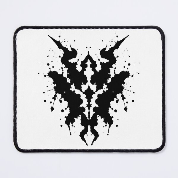Item preview, Rorschach Inkblot – Symmetrical Black & White Abstract designed and sold by xndrlab.