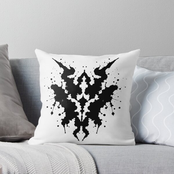 Item preview, Rorschach Inkblot – Symmetrical Black & White Abstract designed and sold by xndrlab.