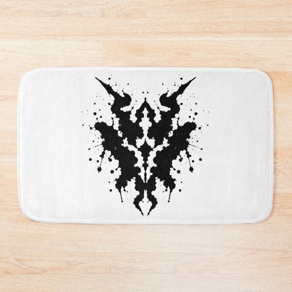 Item preview, Rorschach Inkblot – Symmetrical Black & White Abstract designed and sold by xndrlab.
