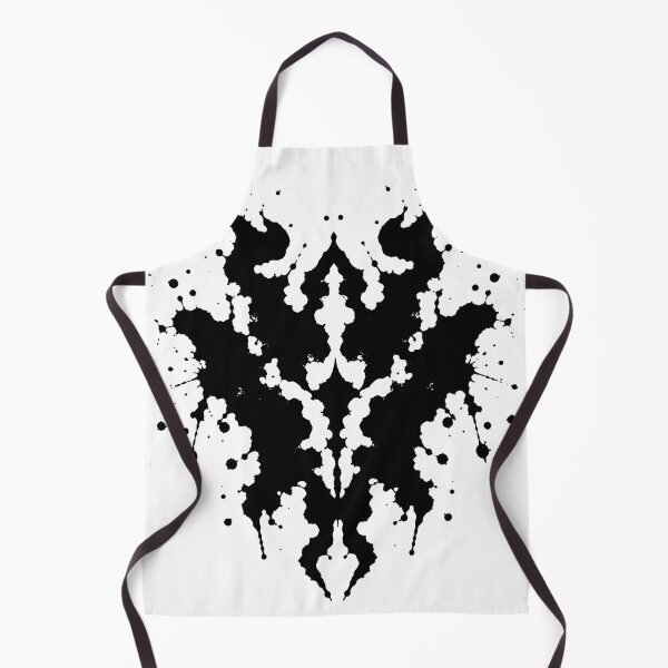 Item preview, Rorschach Inkblot – Symmetrical Black & White Abstract designed and sold by xndrlab.