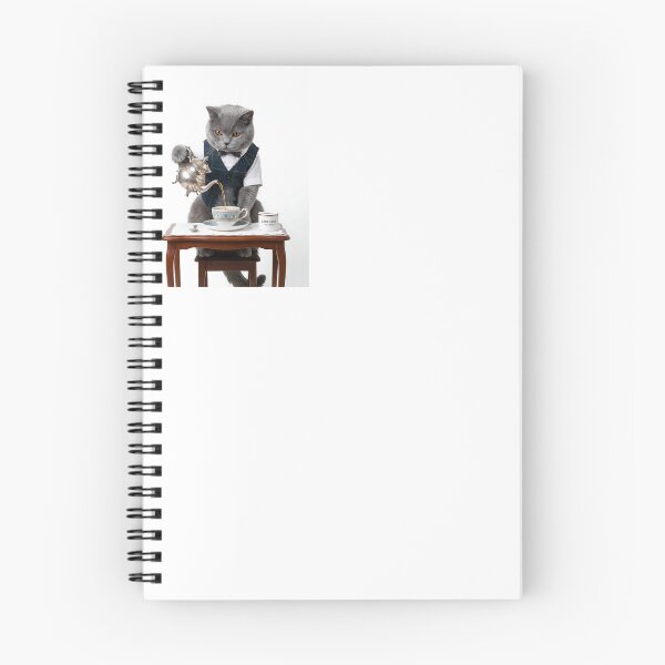 Item preview, British Shorthair Tea Sommelier designed and sold by PictoVibe.