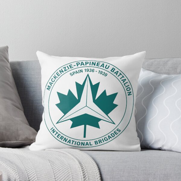 Item preview, Mackenzie Papineau Battalion International Brigades Antifascist Emblem Print designed and sold by PinUpPizzazz.