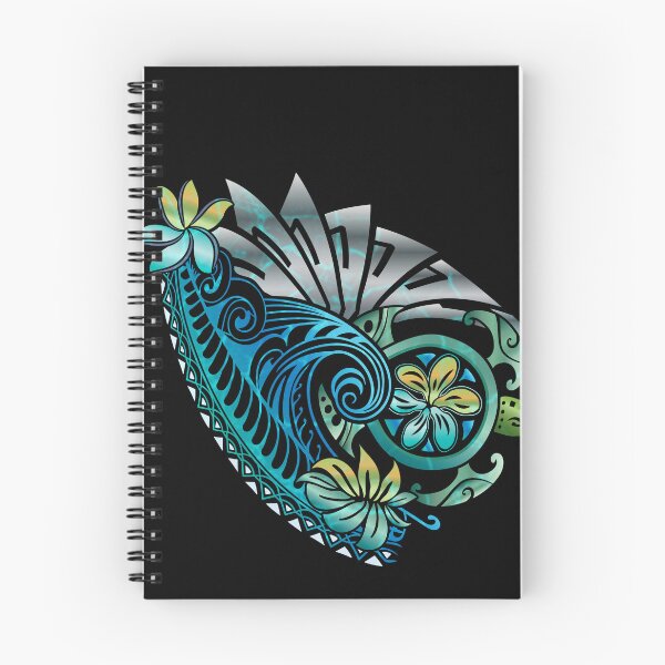 Item preview, Pacific Island Honu Sea Turtle Tattoo Design designed and sold by sunnthreads.