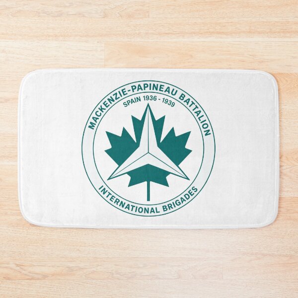 Item preview, Mackenzie Papineau Battalion International Brigades Antifascist Emblem Print designed and sold by PinUpPizzazz.