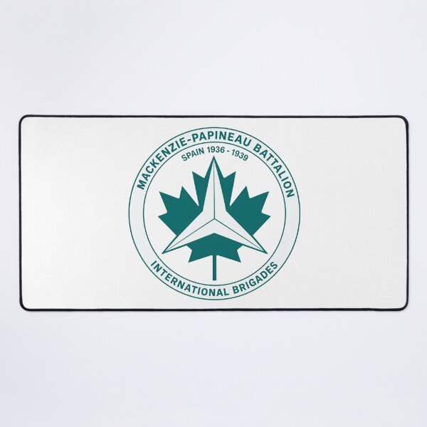 Item preview, Mackenzie Papineau Battalion International Brigades Antifascist Emblem Print designed and sold by PinUpPizzazz.