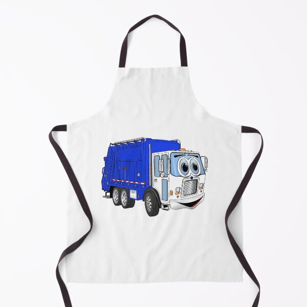 Item preview, Blue White Smiling Garbage Cartoon designed and sold by Scott Hayes.