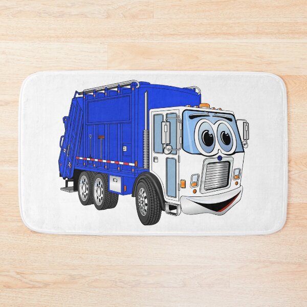 Item preview, Blue White Smiling Garbage Cartoon designed and sold by Scott Hayes.