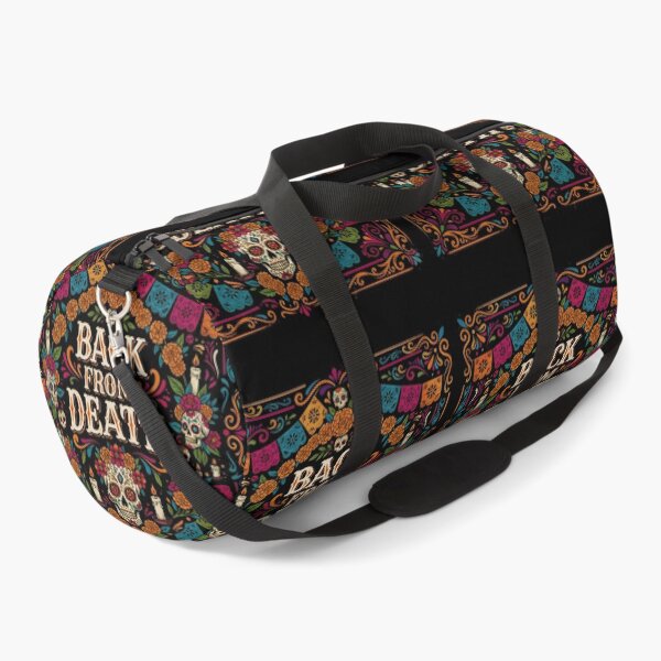 Item preview, Day of the Dead Back from Death Sugar Skull designed and sold by Nacho Average Designs.