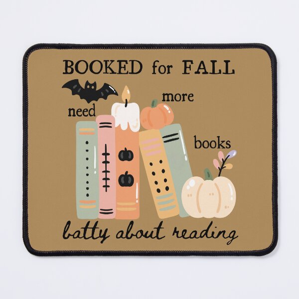 Item preview, Booked for Fall Batty About Reading Need More Books Love Cute Bat Reading Bookish designed and sold by Forevermore.