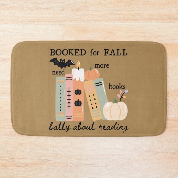 Item preview, Booked for Fall Batty About Reading Need More Books Love Cute Bat Reading Bookish designed and sold by Forevermore.